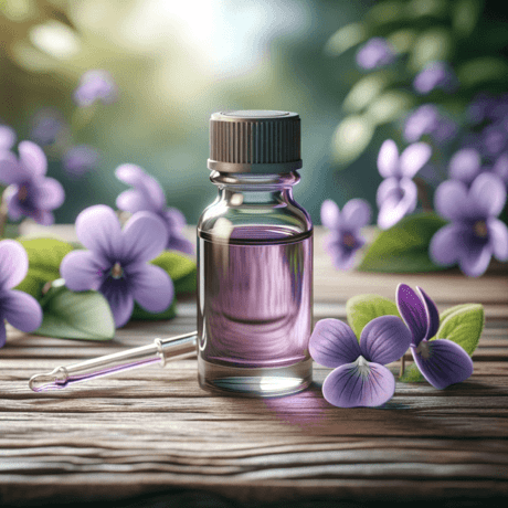 روغن گل بنفشه min