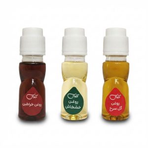 پک روغن جنسی ویژه آقایان نیکوان (ست روغن خراطین، خشخاش و گل سرخ)